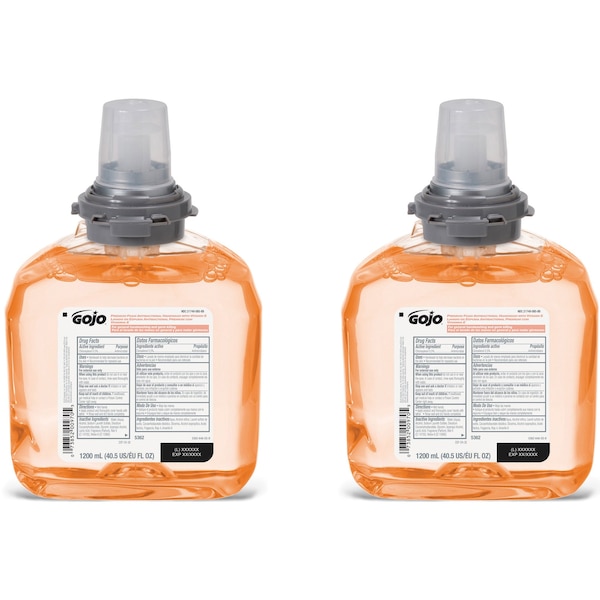 Gojo 40.6 fl oz (1200 mL) TFX Premium Foam Antibacterial Handwash 2 PK - GOJ536202