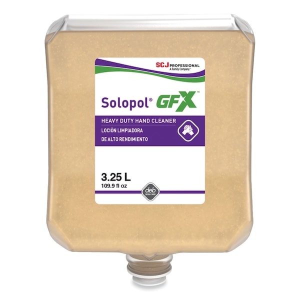 Sc Johnson Professional Solopol GFX Heavy Duty Hand Cleaner, Citrus Scent, 3.25 L Refill, 2PK - GPF3LNA