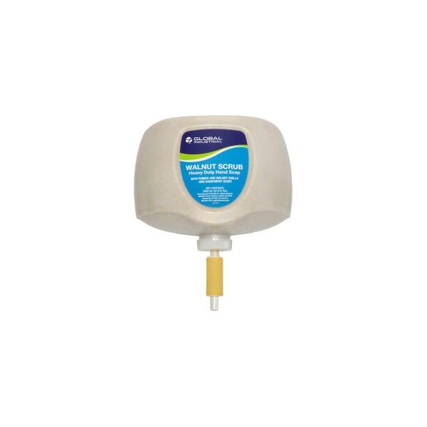 Kutol Products Walnut Scrub Heavy Duty Hand Cleaner Rainforest Scent 2L Refill - 4/Case - 641455