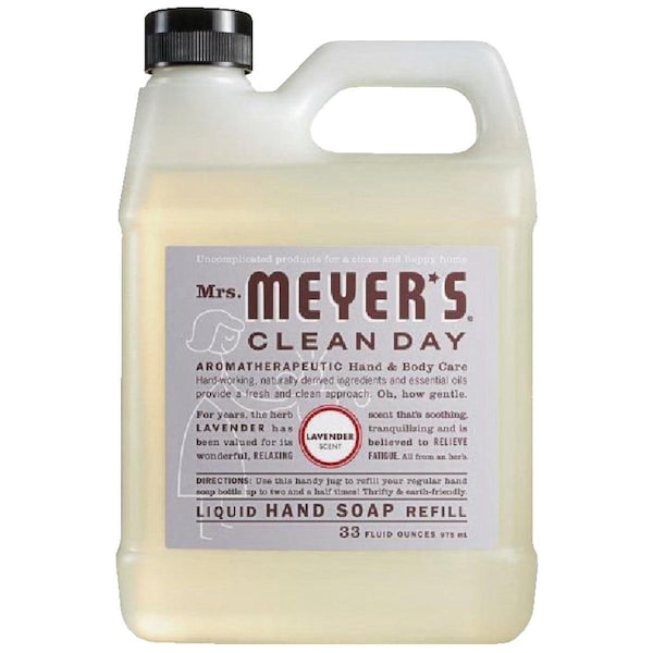 Mrs. Meyers Clean Day Mrs. Meyer's Clean Day 33 Oz. Lavender Liquid Hand Soap Refill - 11163