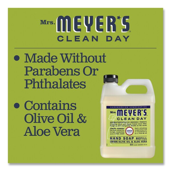 Mrs. Meyers Clean Day 33 oz Liquid Personal Soaps Jug - 651327