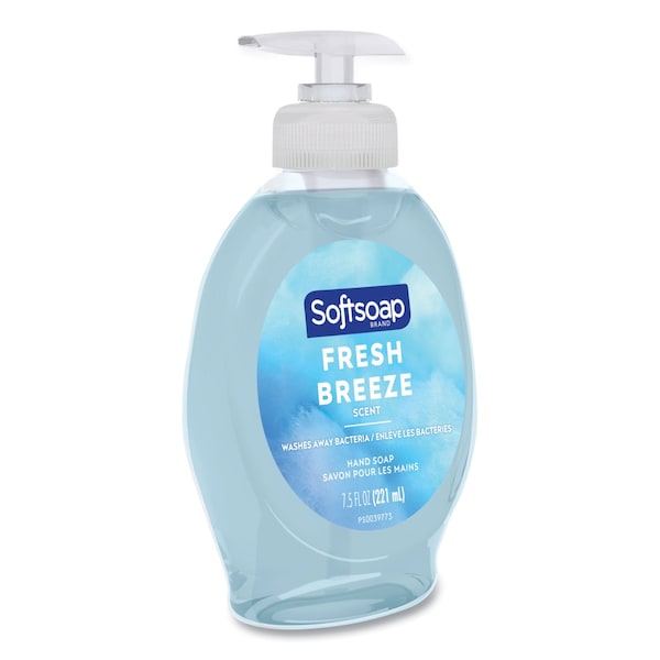 Softsoap Liquid Hand Soap Pumps, Fresh Breeze Scent, 7.5 oz - US04964A