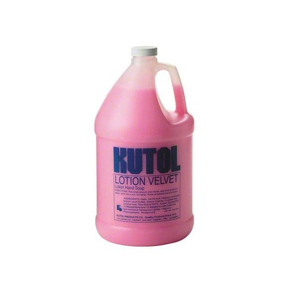 Henson Group Kutol Lotion Velvet Hand Soap, 1 Gallon, Color Pink, 4PK - 2609