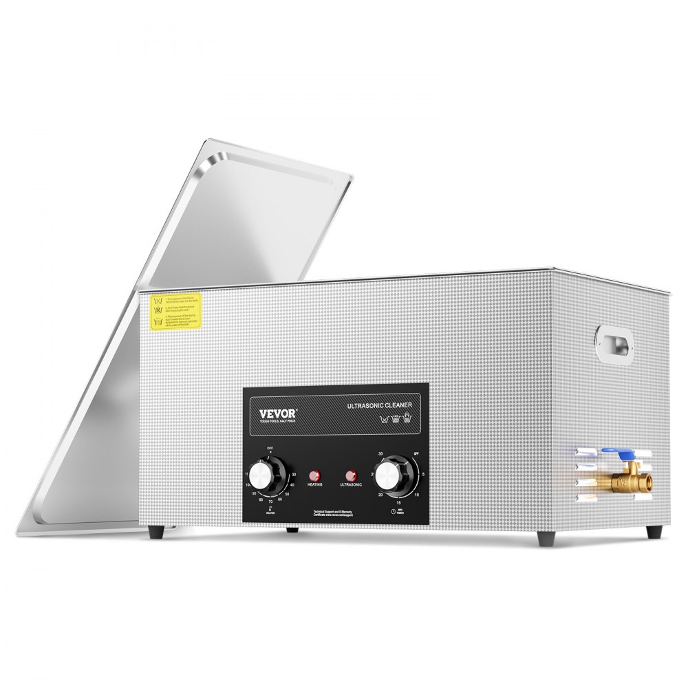 VEVOR 22L Ultrasonic Cleaner with Heater and Timer, 600W Stainless ...