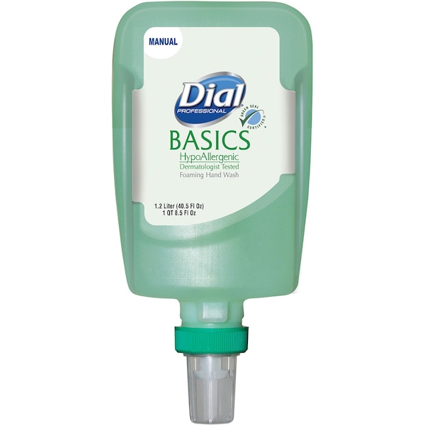 Dial 40.6 fl oz (1200 mL) FIT Manual Refill Basics Foam Hand Wash 3 PK - DIA16714
