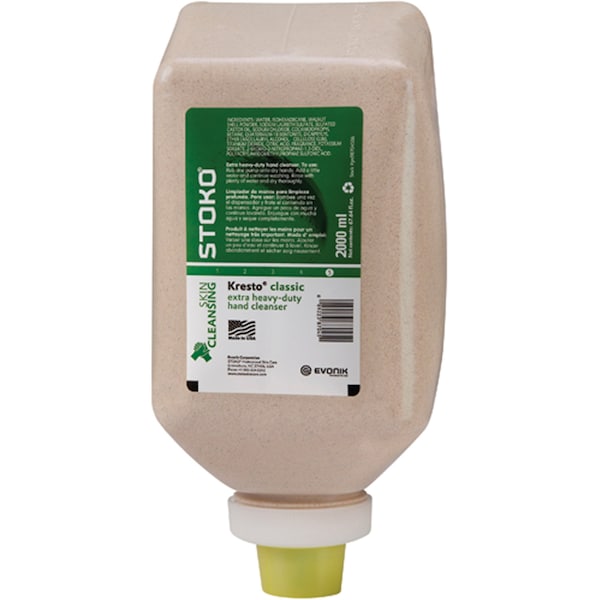 Stockhausen KRESTO Heavy-Duty Hand Cleaner, 2 L Soft Bottle, Paste, Red, Fragrant - 99027563
