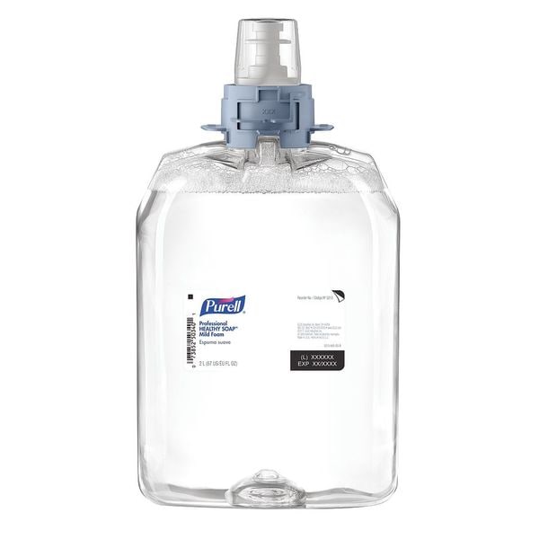 Purell Hand Soap, Series FMX, 2,000 mL, Foam, Fragrance Free, 2 PK - 5213-02