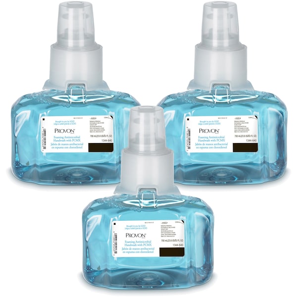 Provon 23.7 fl oz (700 mL) Foaming Antimicrobial Handwash with PCMX 3 PK - GOJ134403