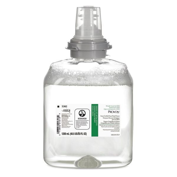 Provon 1200 ml Foam Hand Soap Refill Cartridge - 5382-02