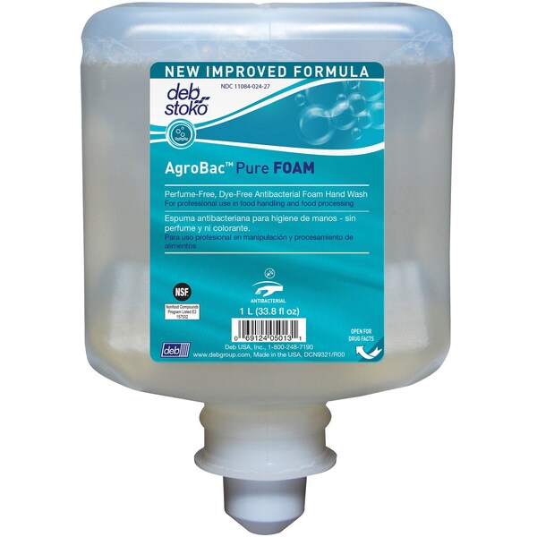 Sc Johnson 33.8 fl oz (1000 mL) Antimicrobial Foam Hand Wash 6 PK - SJNAGB1L
