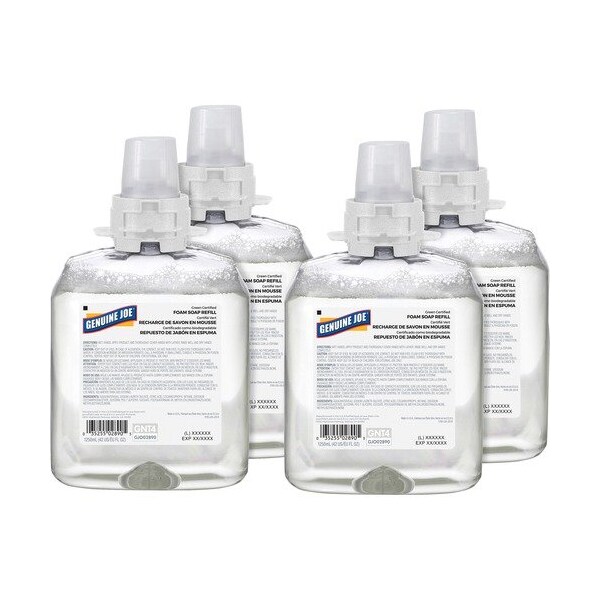 Geniune Joe SOAP, FOAM CERTIFIED, 4PK - GJO02890CT