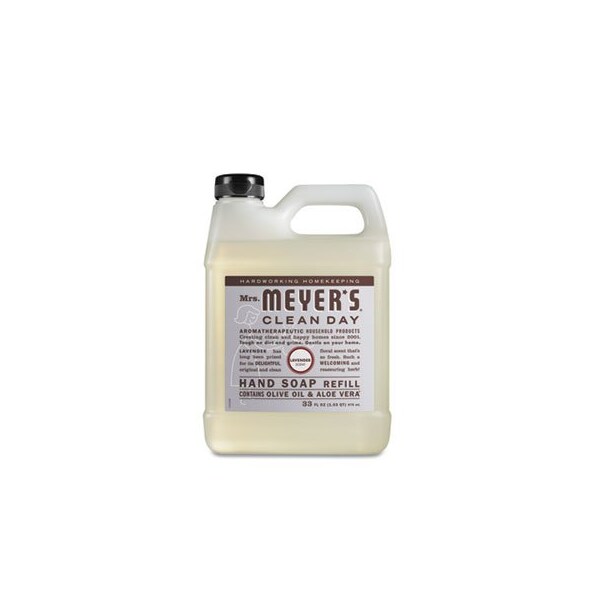 Sc Johnson Mrs.Meyers, CLEAN DAY LIQUID HAND SOAP REFILL, LAVENDER, 33 OZ - 651318EA