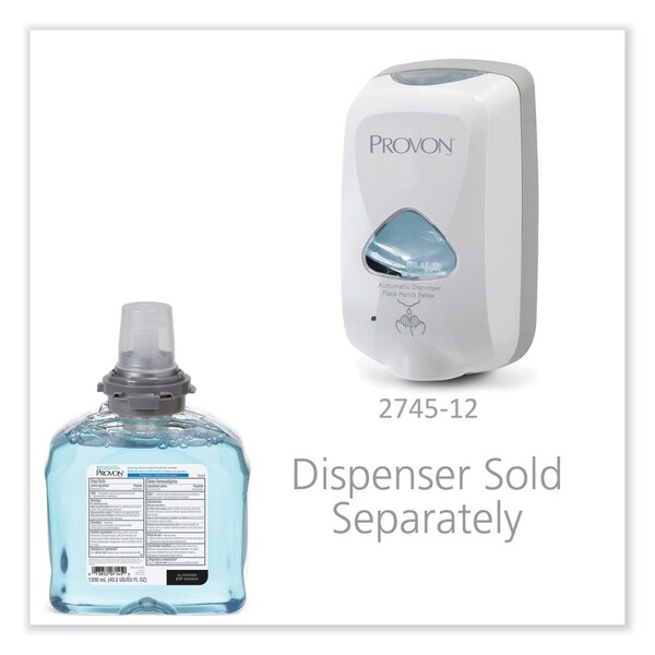 Provon Foaming Antimicrobial Handwash with PCMX Refill, For TFX Dispenser, Floral Scent, 1,200 mL, 2PK - 5344-02