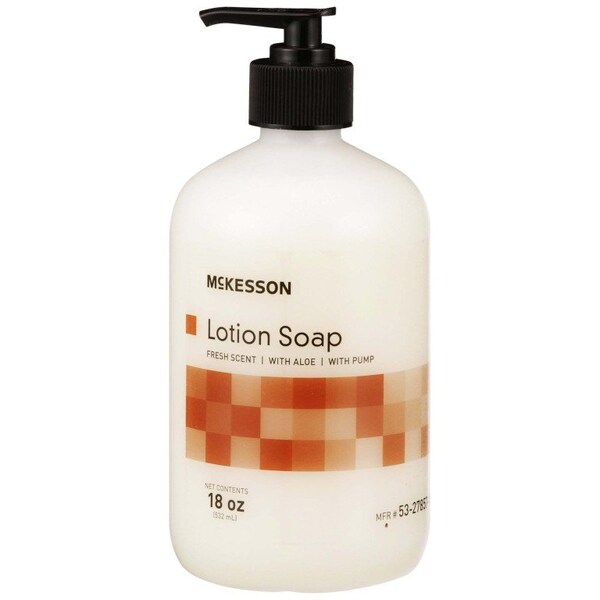 Mckesson Lotion Soap, Fresh Scent, 18 oz. Pump Bottle - 53-27857-18