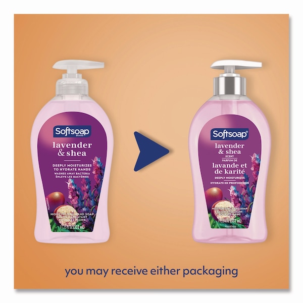 Softsoap Antibacterial Hand Soap, Lavender and Shea Butter, 11.25 oz - US07058A