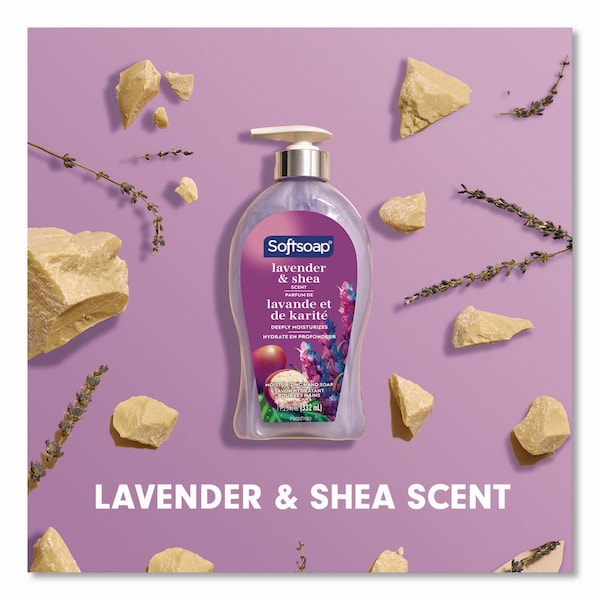 Softsoap Antibacterial Hand Soap, Lavender and Shea Butter, 11.25 oz - US07058A