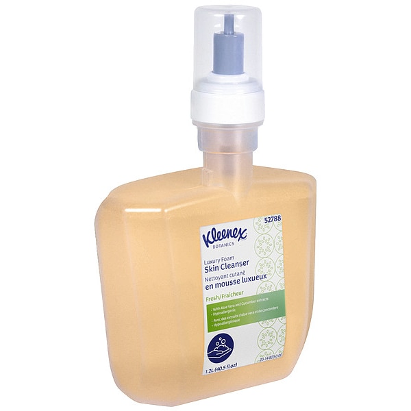 Kimberly-Clark Professional Botanics Luxury Foam Skin Cleanser, 1.2 L Refills for KCP ICON & Scott Pro Automatic Dispensers (4) - 52788