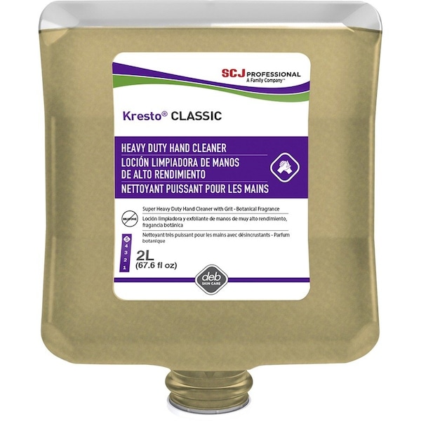 Sc Johnson Kresto Classic Heavy Duty Hand Cleaner Dispenser Refill, 67.6 oz, 4PK - KCL2LT