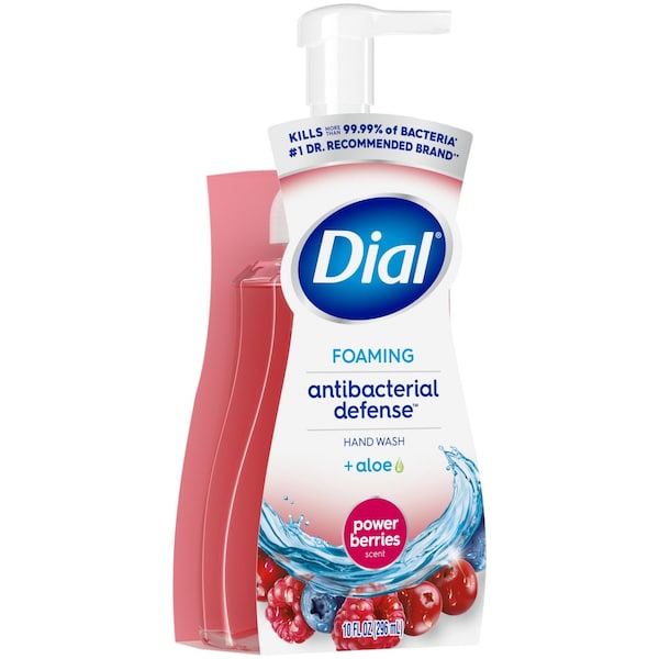 Dial Antibacterial Foaming Hand Wash, Power Berries Scent, 10 oz, 8PK - 17000 34727