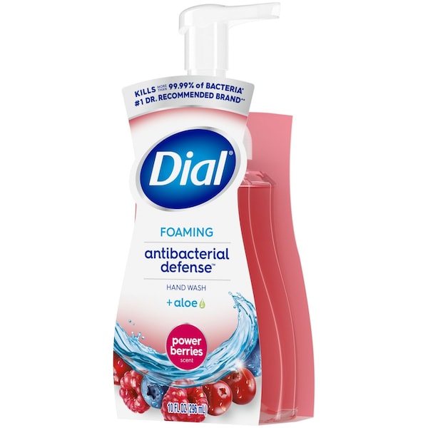 Dial Antibacterial Foaming Hand Wash, Power Berries Scent, 10 oz, 8PK - 17000 34727