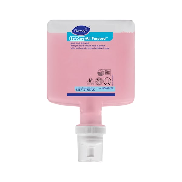 Soft Care 1.3L Liquid Hand, Hair & Body Wash Cartridge - 100907876
