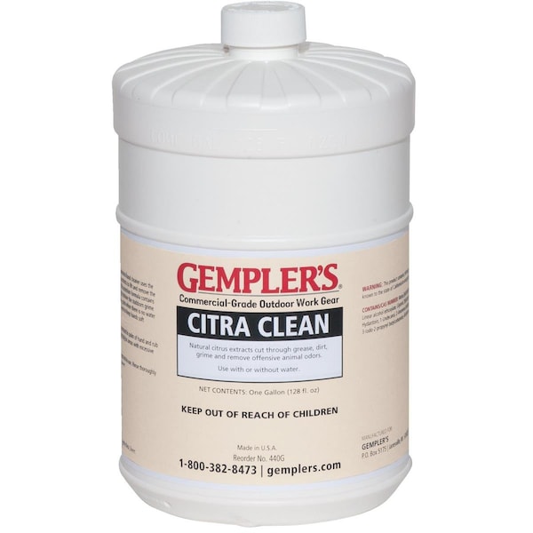Gemplers Citra Clean Waterless Hand Cleaner - 440 4X1 CITRACLEAN