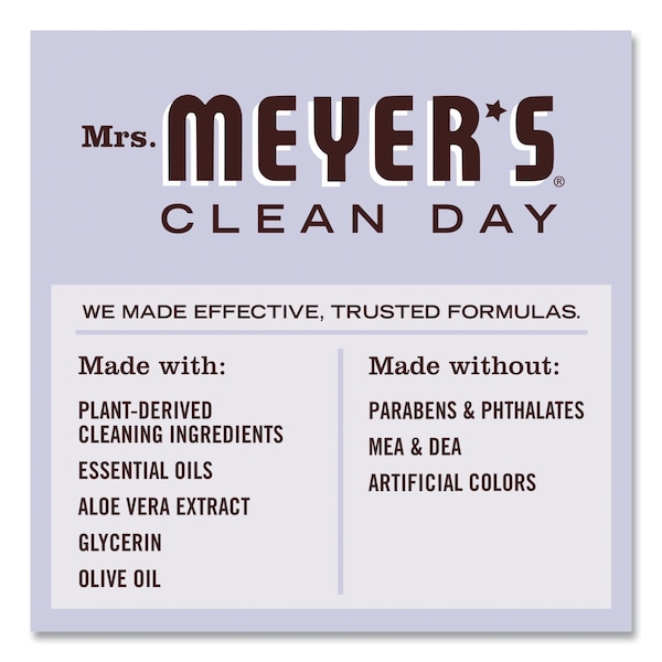 Mrs. Meyers Clean Day 33 oz Personal Soaps Bottle, 6 PK - 651318