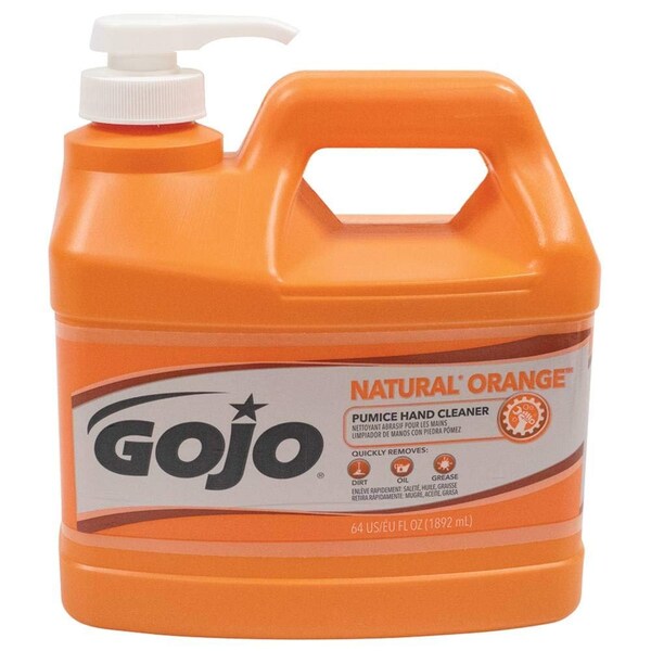 Kutol Products Orange Scrub Heavy Duty Hand Cleaner Orange ScentGallon Pump Bottle-4/Case - 641450