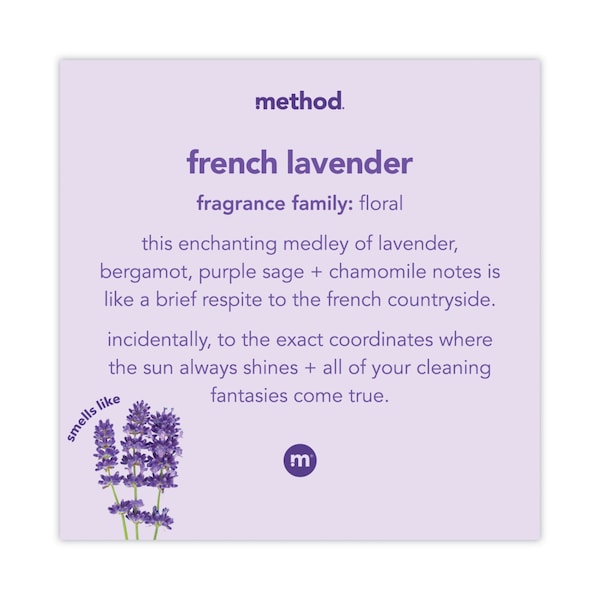 Method Foaming Hand Wash, French Lavender Scent, 10 oz, 6PK - 383154