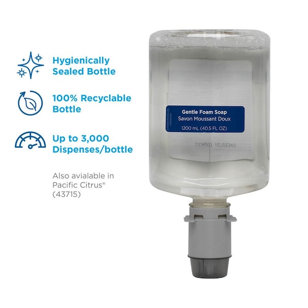 Georgia-Pacific 1200 ml Foam Hand Soap Cartridge - 43714