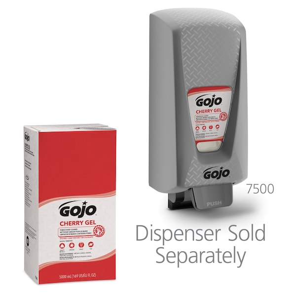 Gojo 5000 ml Gel Hand Cleaner Cartridge - 7590-02