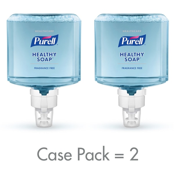 Purell Hand Soap, Series ES8, 1,200 mL, Foam, Fragrance Free, Requires Dispenser, 2 PK - 7772-02