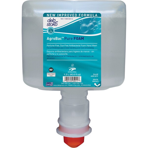 Sc Johnson 40.6 fl oz (1200 mL) Antibacterial Foam Hand Soap 3 PK - SJNAGB120TF