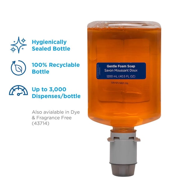 Georgia-Pacific 1200 ml Foam Hand Soap Cartridge - 43715