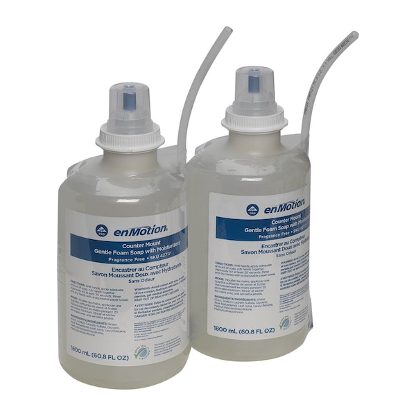 Georgia-Pacific 1800 ml Foam Hand Soap Refill Bottle - 42717