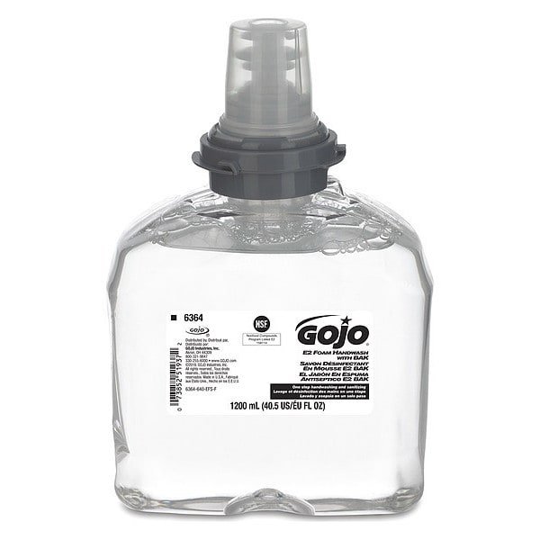 Gojo 1200 ml Foam Hand Soap Cartridge - 6364-02