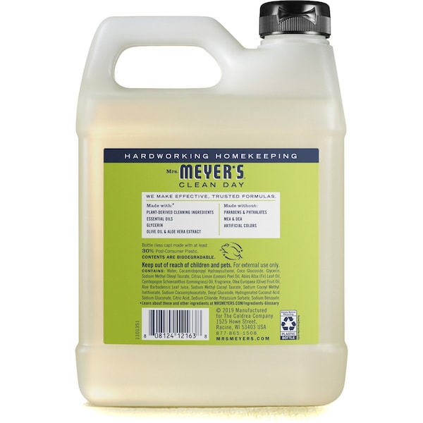 Mrs. Meyers Clean Day 33 fl. oz. Liquid Hand Soap Jug - 651327