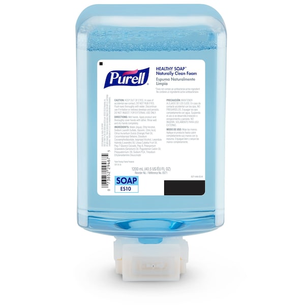 Purell Hand Soap, Series ES10, 1,200 mL, Foam, Mandarin Grapefruit, 2 PK - 8371-02