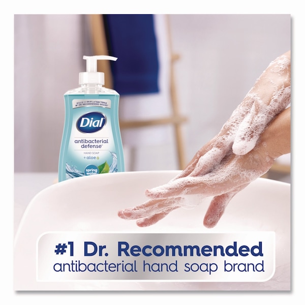 Dial Antibacterial Liquid Hand Soap, Spring Water, 11 oz - 00017000209524
