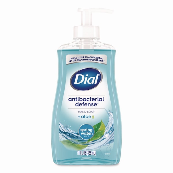 Dial Antibacterial Liquid Hand Soap, Spring Water, 11 oz - 00017000209524