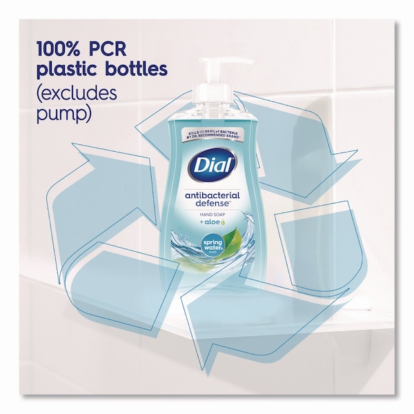 Dial Antibacterial Liquid Hand Soap, Spring Water, 11 oz - 00017000209524