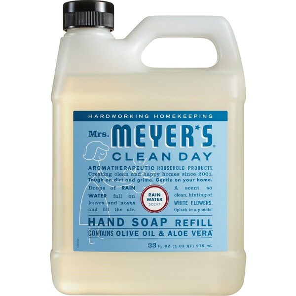 Mrs. Meyers Clean Day Mrs. Meyer's Clean Day 33 Oz. Rainwater Liquid Hand Soap Refill - 11216