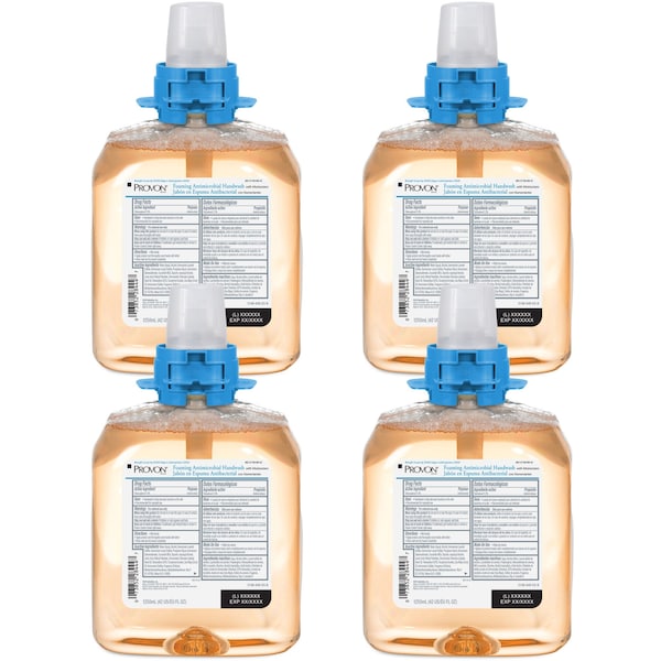 Provon 42.3 fl oz (1250 mL) FMX-12 Foaming Antimicrobial Handwash 4 PK - GOJ518604CT