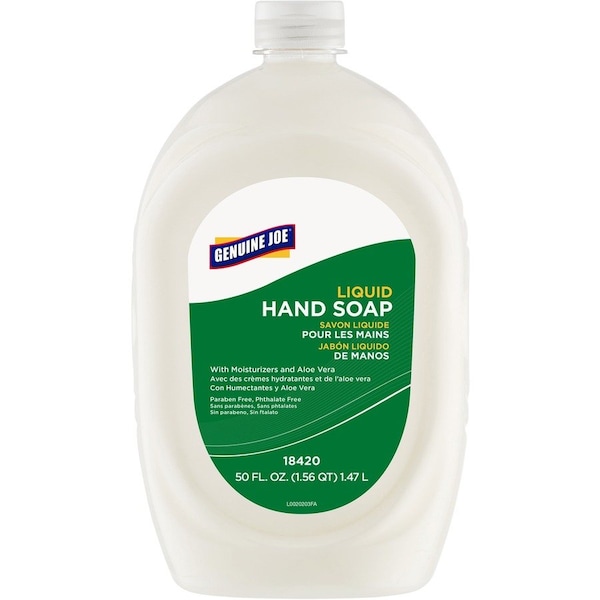 Genuine Joe Lotion Soap - 50 fl oz - Bottle Dispenser - GJO18420