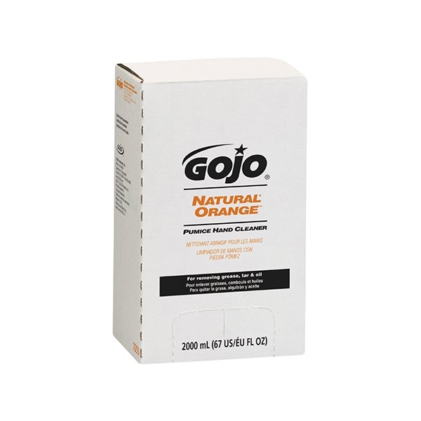 Gojo GOJO Natural* Orange Pumice Hand Cleaner Refill Box - 2,000 mL, 4PK - BUY00441754
