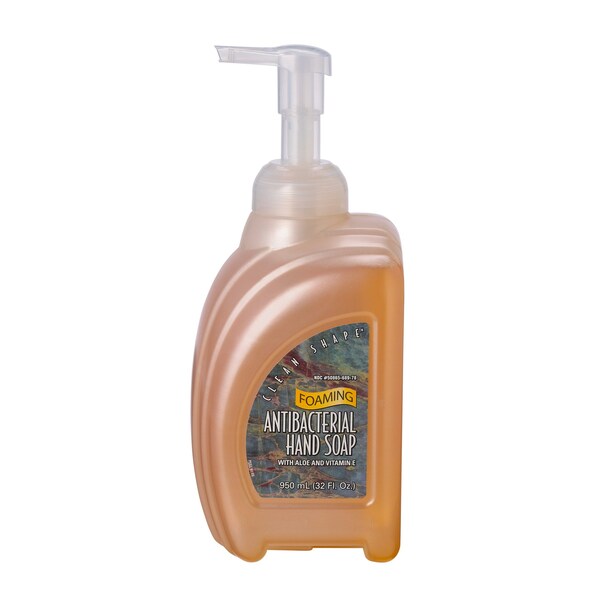 Kutol Products Co Kutol Clean Shape Foam Antibacterial Soap Amber/Citrus Spice 950 ml, 8PK - 21378