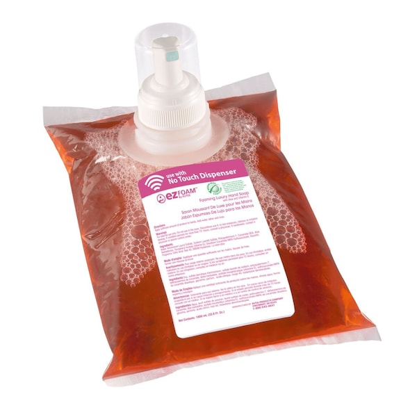 Kutol Products Co Kutol Foaming Luxury Hand Soap Pink 1000 mL For  in.D in. Fitment, 1000PK - 69044D