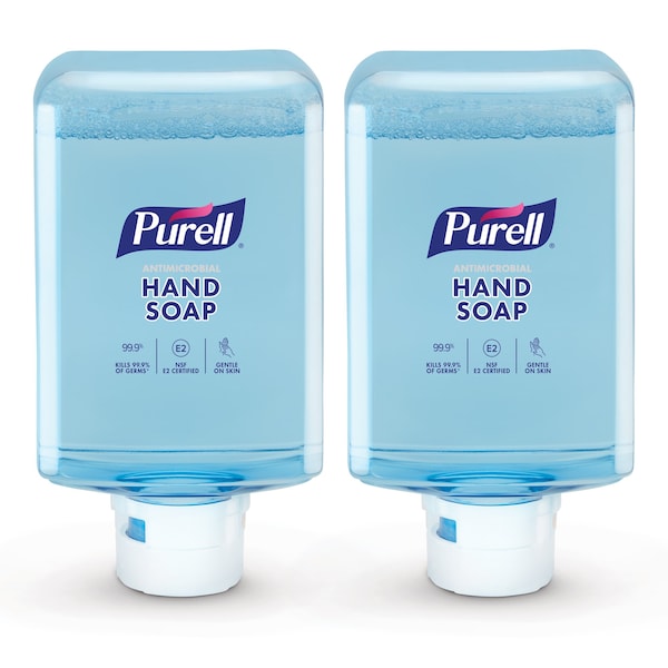 Purell Hand Soap, Series ES10, 1,200 mL, Foam, Fragrance Free, 2 PK - 8383-02