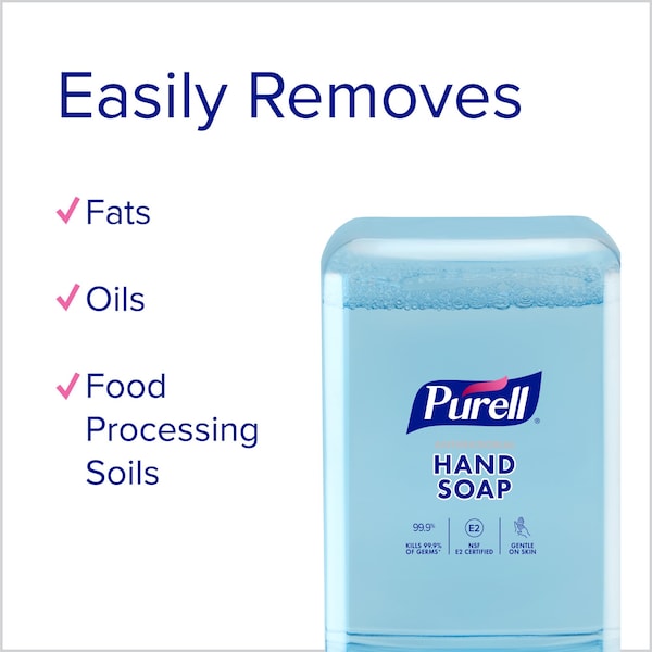 Purell Hand Soap, Series ES10, 1,200 mL, Foam, Fragrance Free, 2 PK - 8383-02