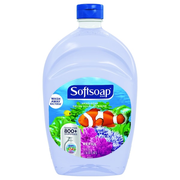 Softsoap Softsoap Aquarium Fresh Scent Antibacterial Liquid Hand Soap Refill 50 oz - 035000459932
